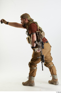 Luis Donovan Contractor Throwing Grenade standing throwing grenade whole body…